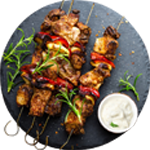 Yoghurt Shish Kebab 